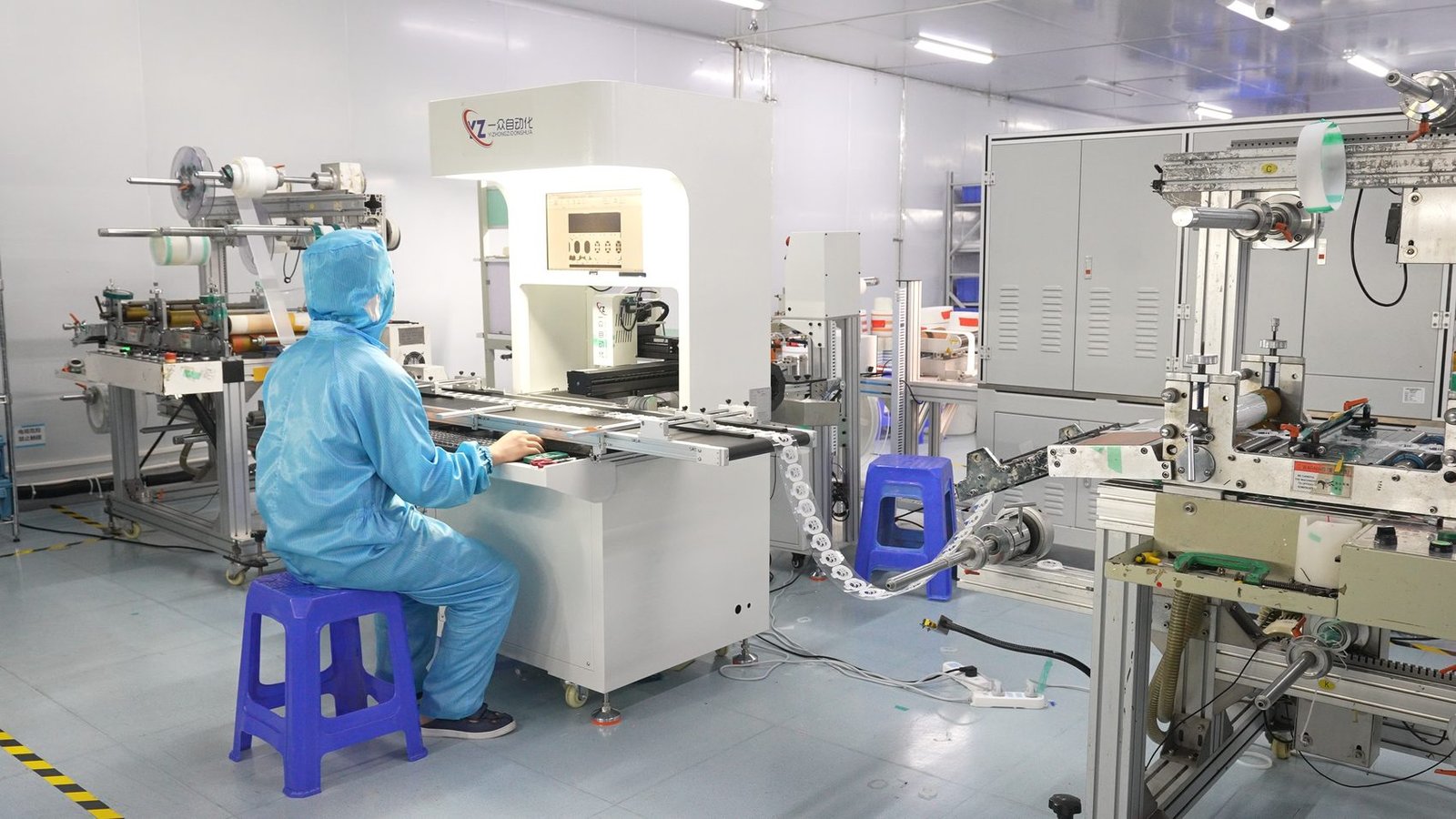 Automated converting and assembly equipment