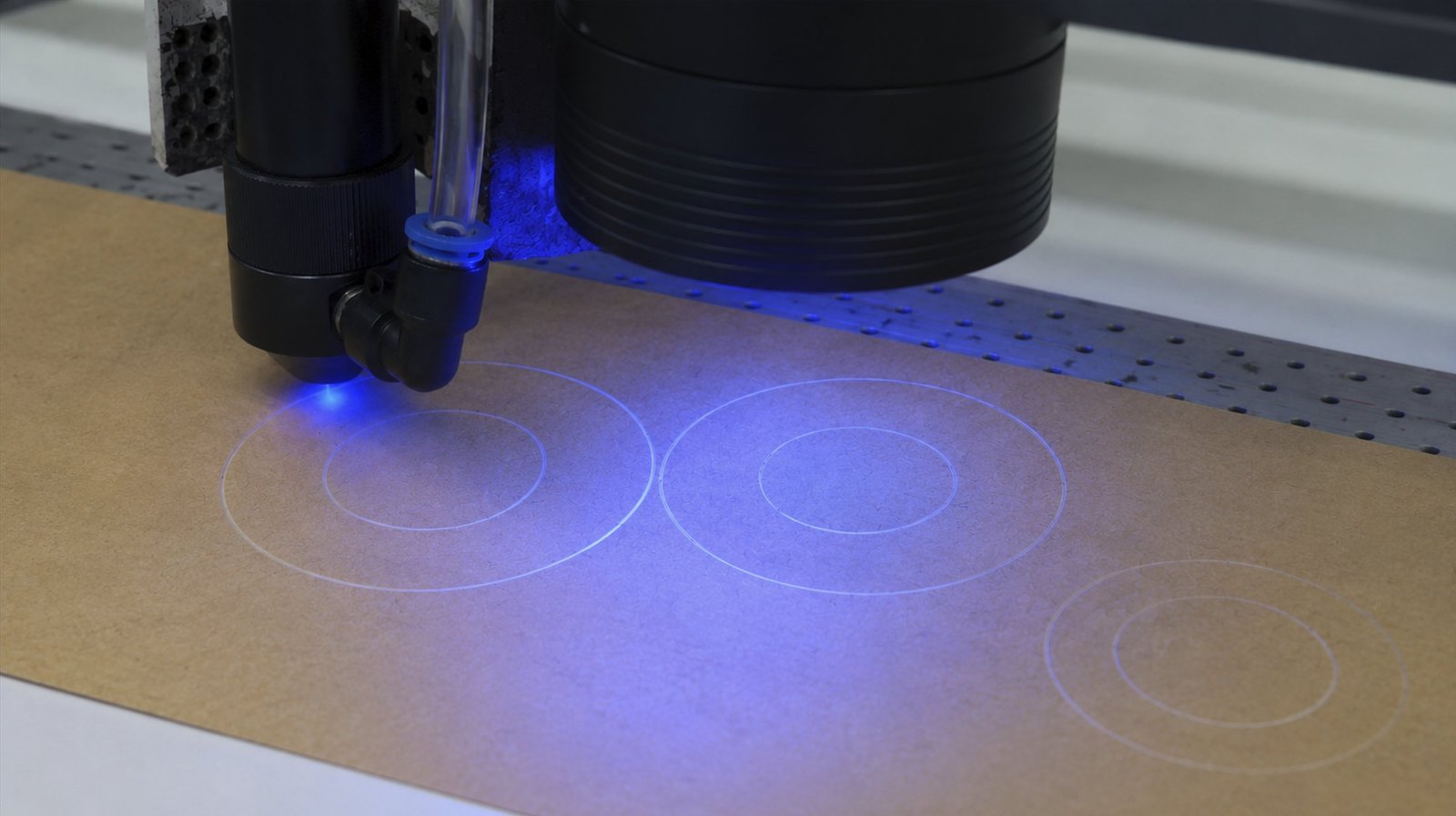 Laser-cut prototype geometries under development