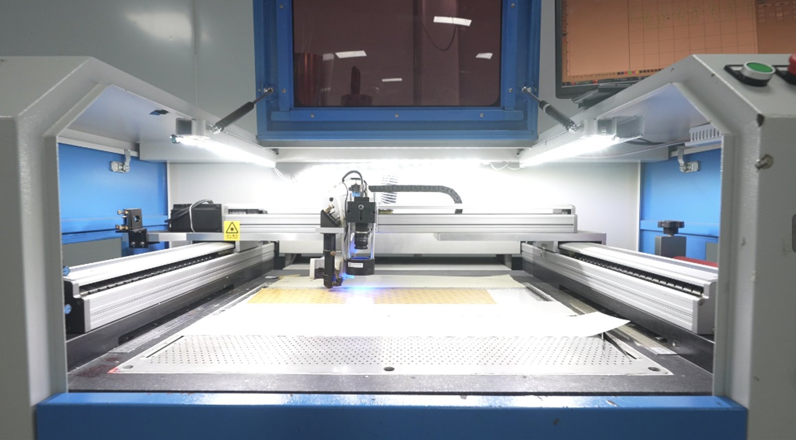 Rapid prototyping laser cutting equipment